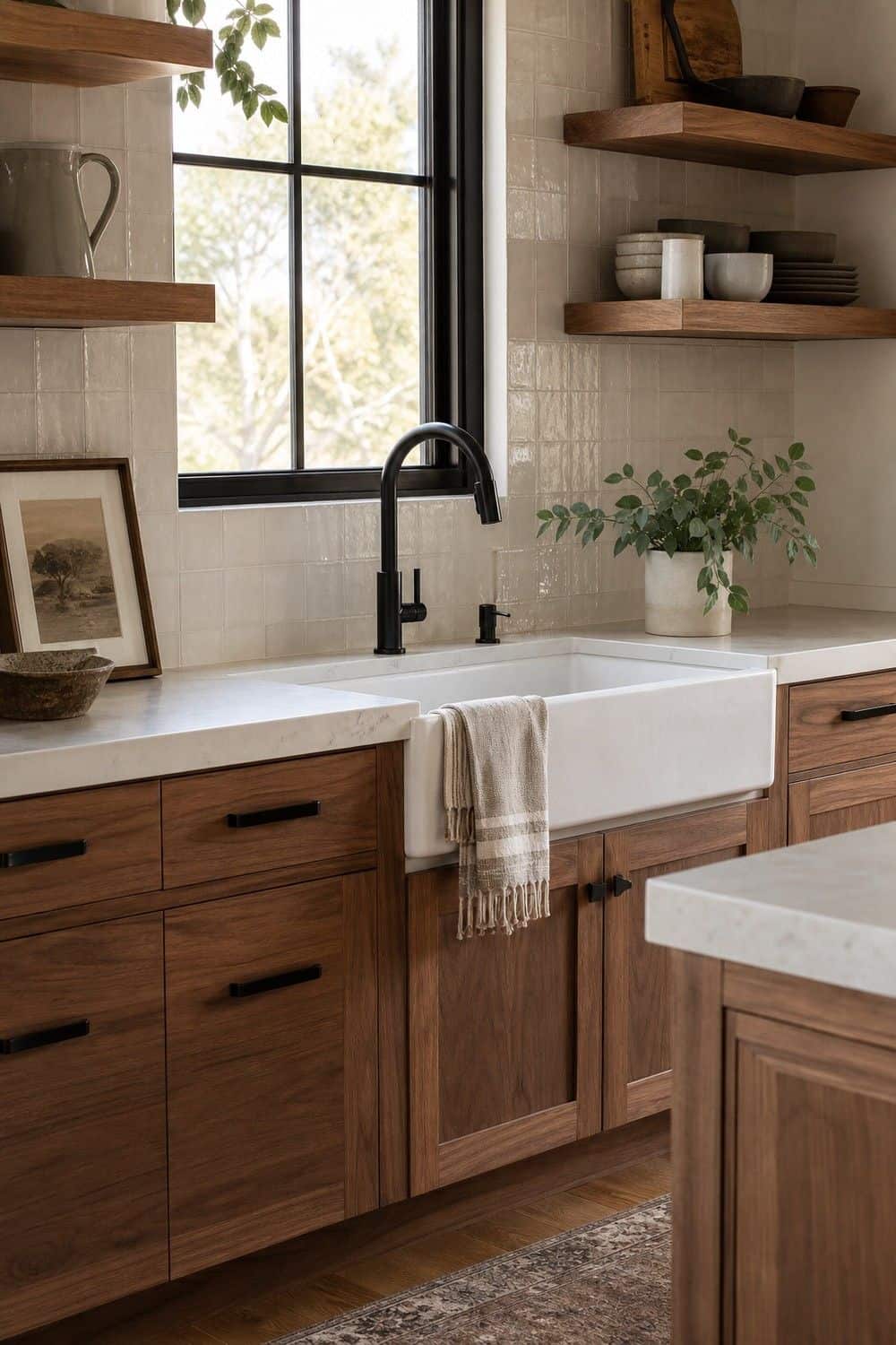 25 Walnut Kitchen Ideas for a Beautiful Kitchen walnut kitchen ideas section 20