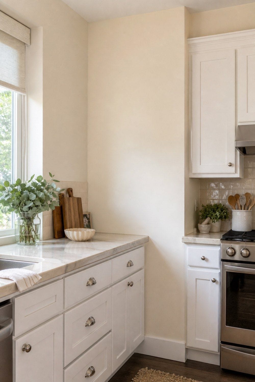 25 Warm White Kitchen Ideas for a Cozy Home warm white kitchen ideas section 02