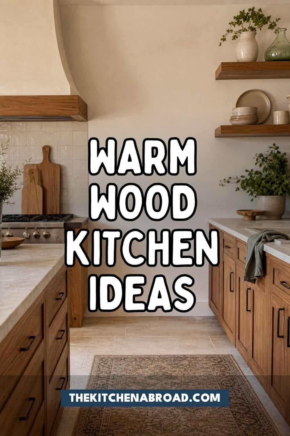 25 Warm Wood Kitchen Ideas for Natural Everyday Style Warm Wood Kitchen Ideas Pinterest pin