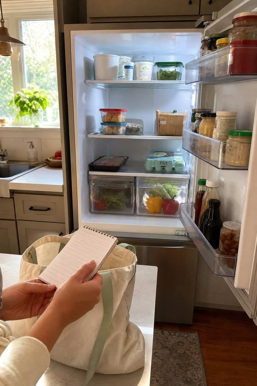 How to Do a Weekly Fridge Cleanout 1. Cleanout Day Before Groceries during a weekly fridge cleanout