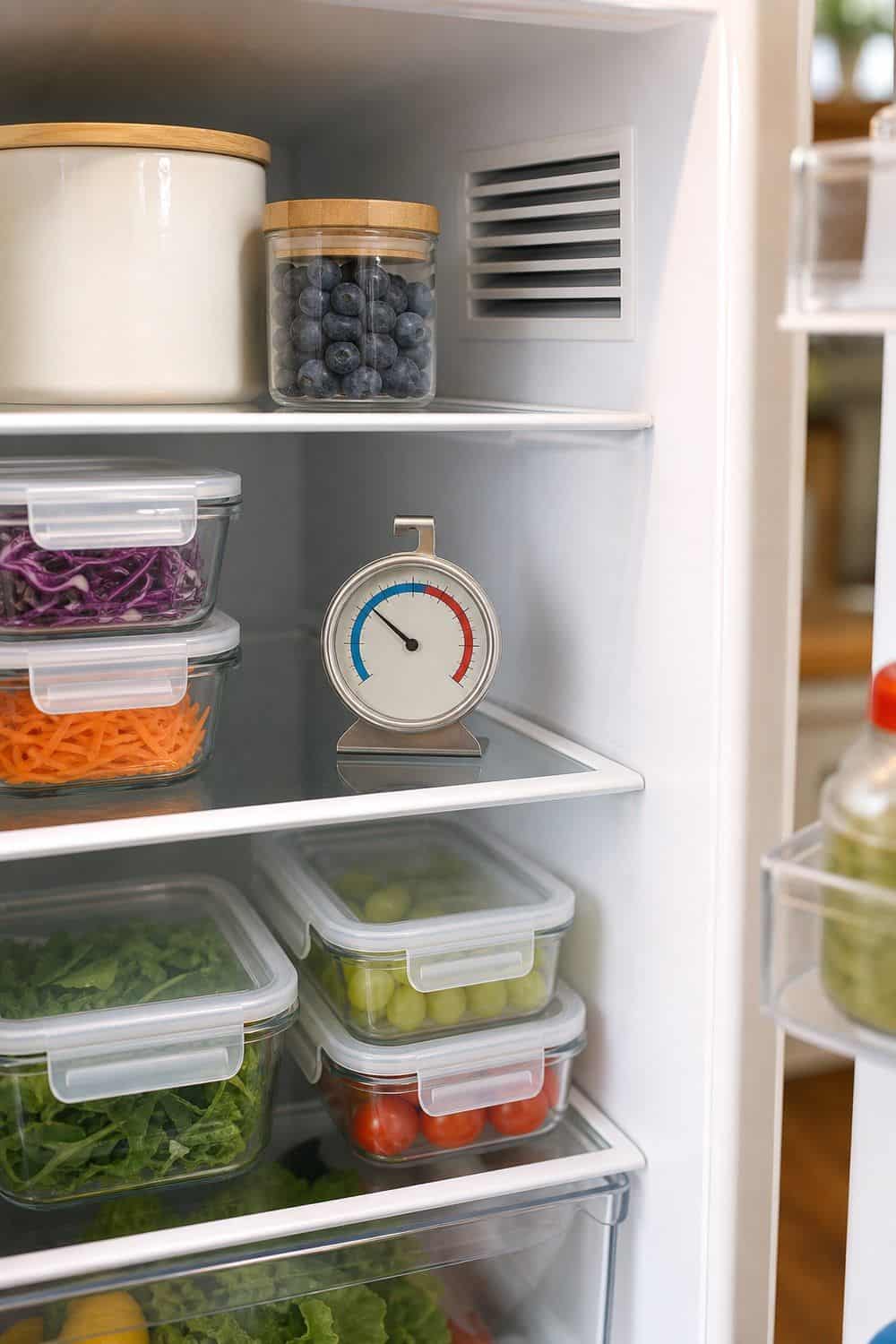 How to Do a Weekly Fridge Cleanout 3. One-Zone-at-a-Time Fridge Pull during a weekly fridge cleanout