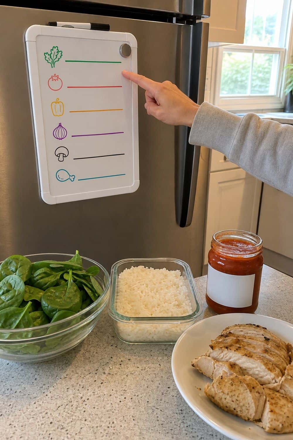 How to Do a Weekly Fridge Cleanout 11. One Use-It-Up Meal Plan during a weekly fridge cleanout