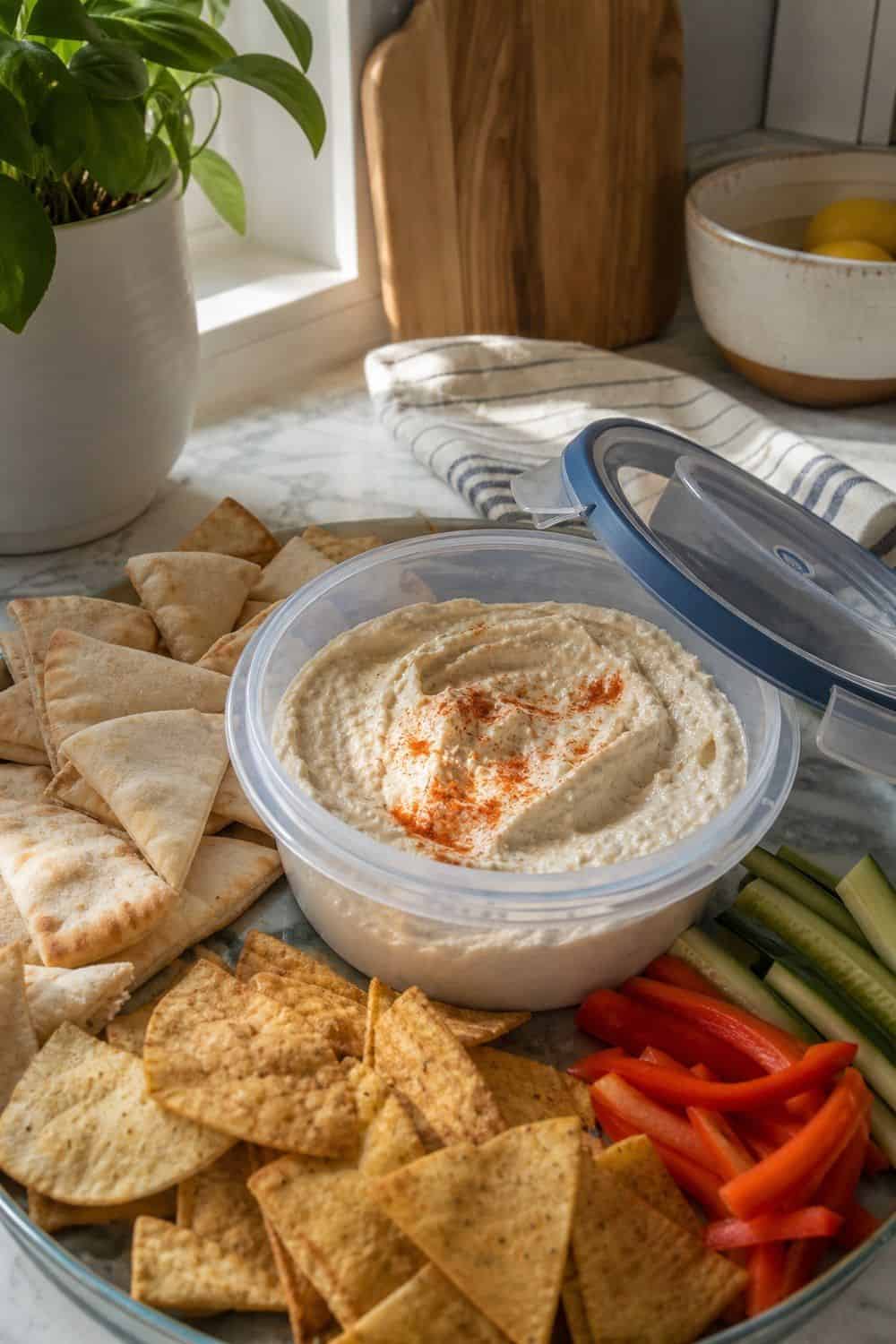 7. Travel-Friendly Bean Dip