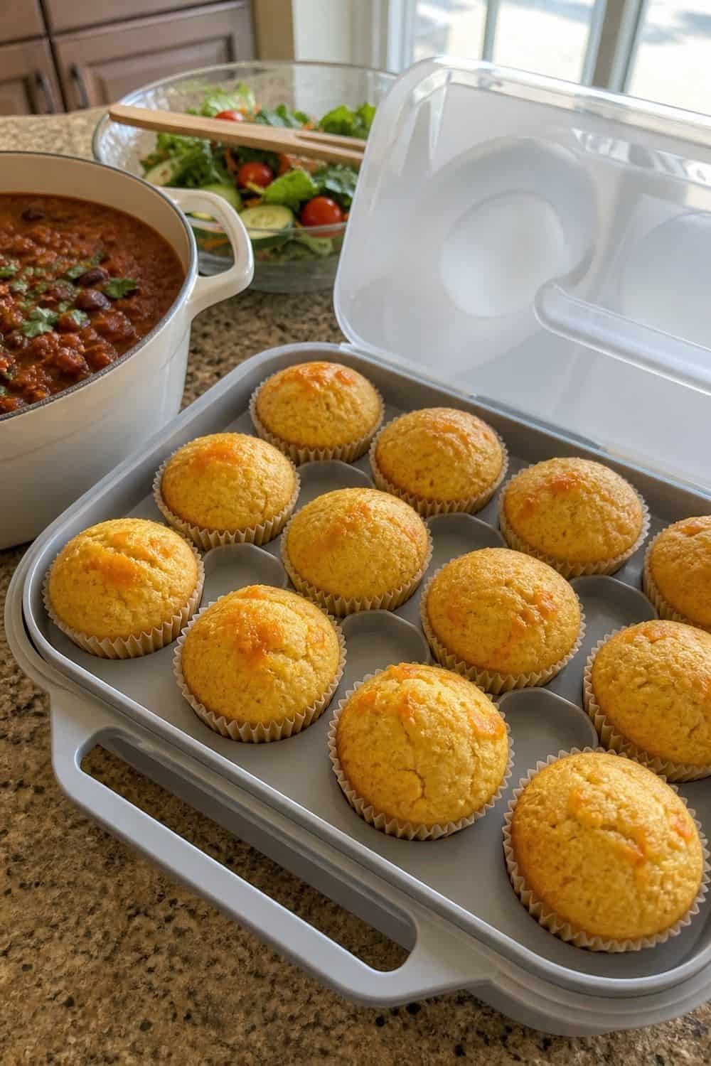 12. High-Protein Corn Muffins