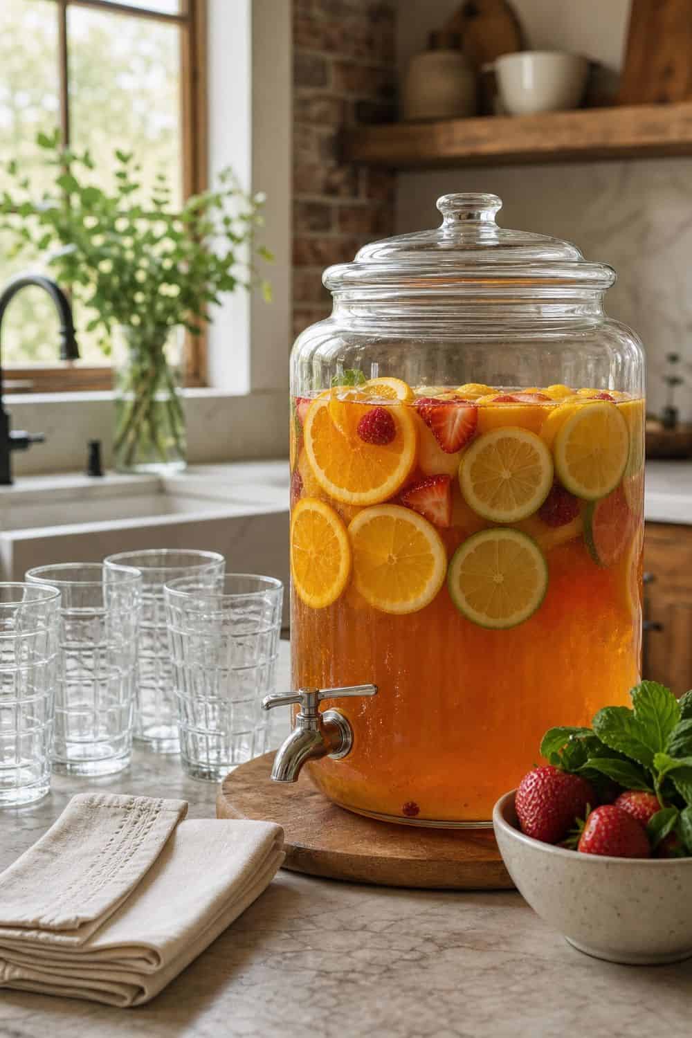 17. Mocktail or Sangria-Style Drink