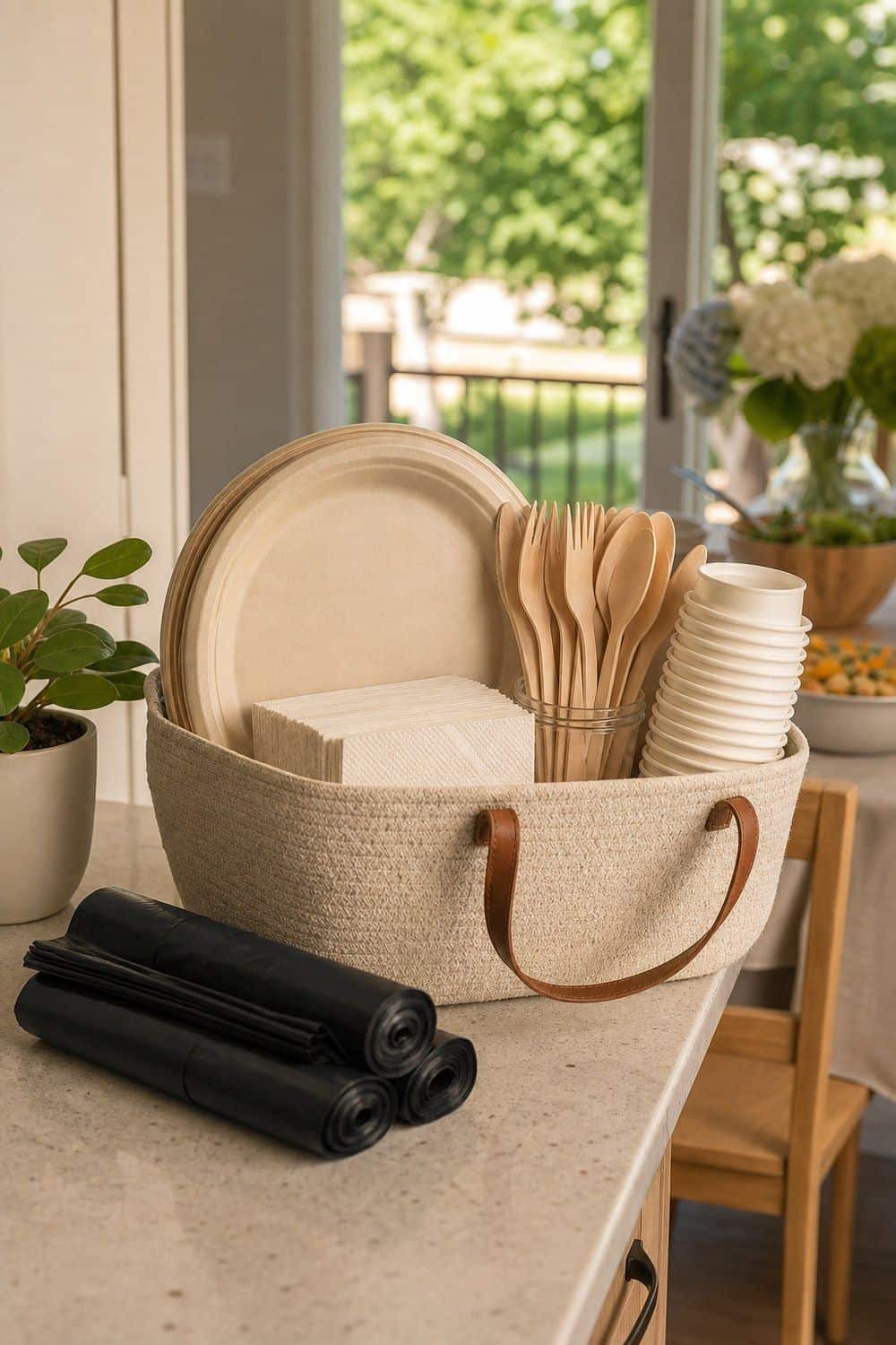19. Paper Goods or Compostable Plates