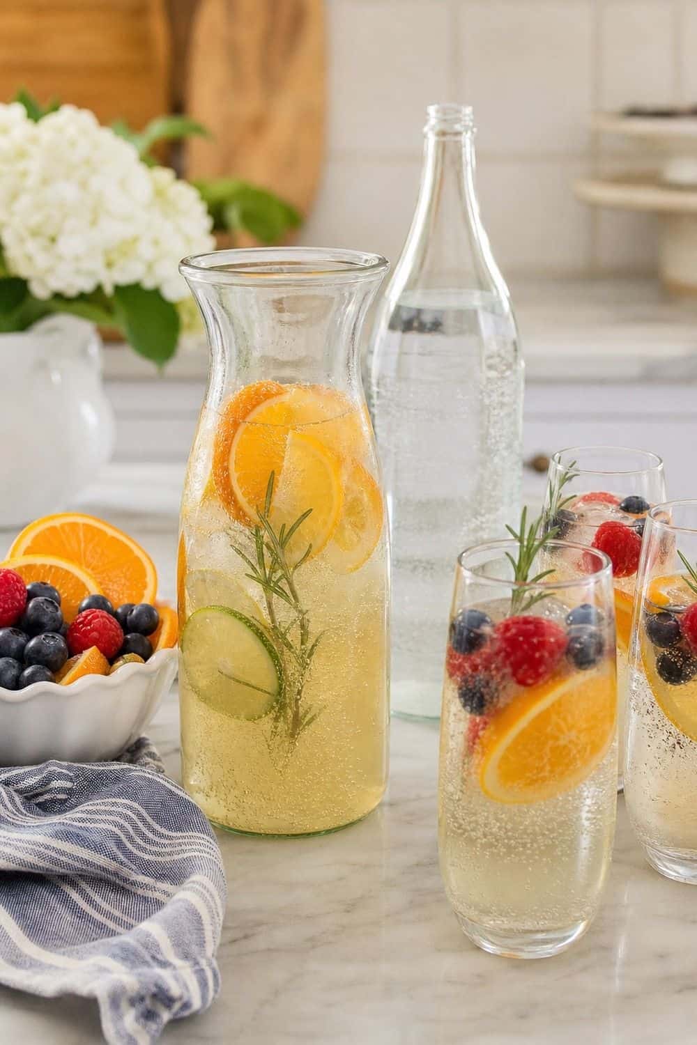 25 Winter Brunch Hosting Ideas for Easy Hosting 17. Offer a Zero-Proof Sparkling Option winter brunch hosting idea