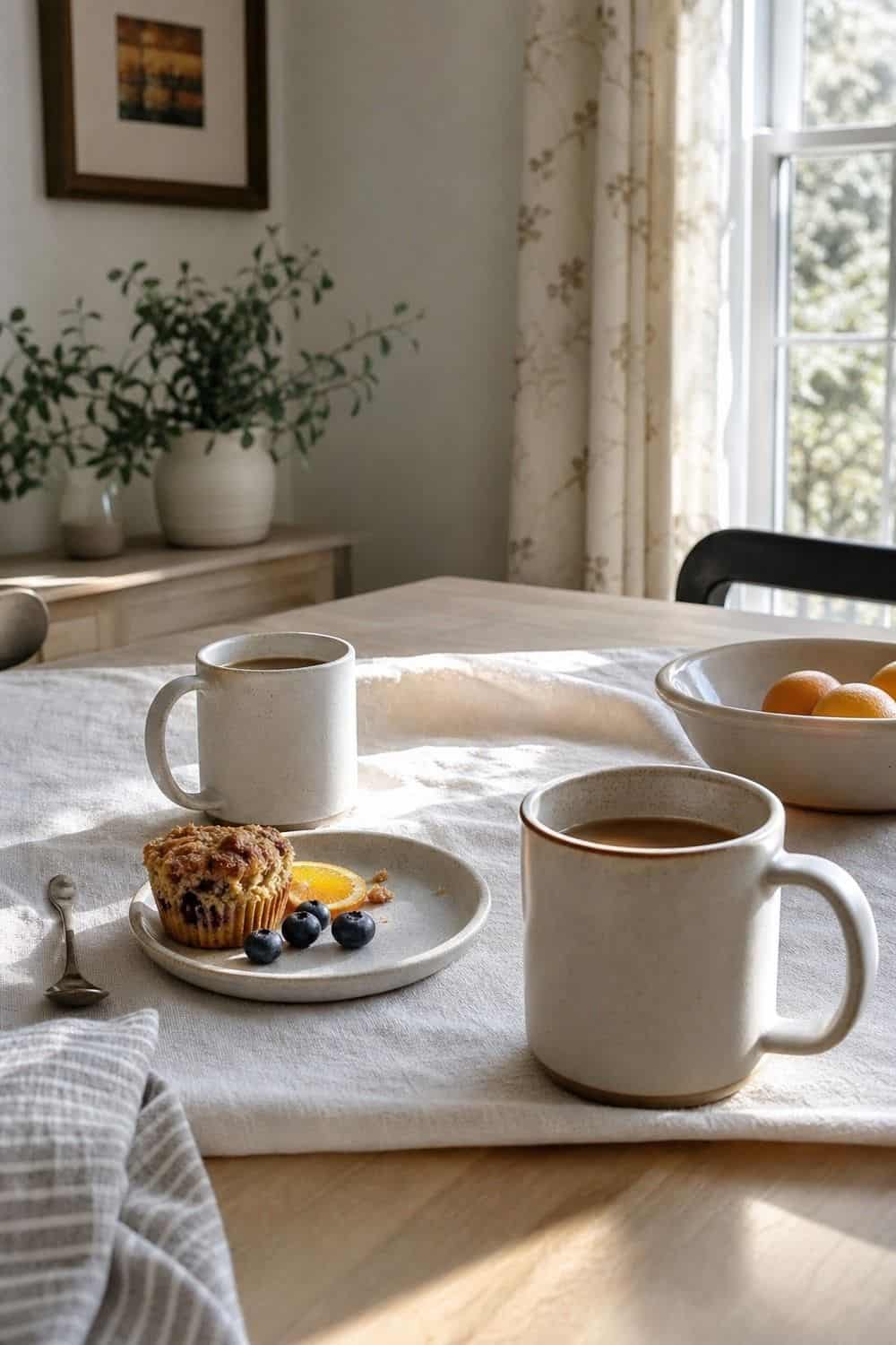 25 Winter Brunch Hosting Ideas for Easy Hosting 25. End With a Slow Second-Cup Moment winter brunch hosting idea