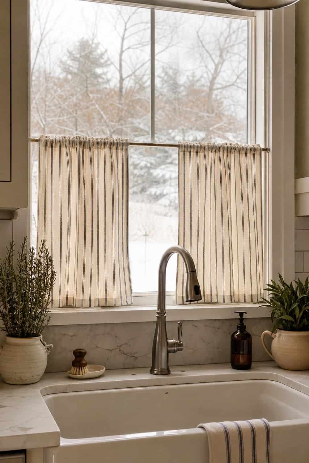 25 Winter Kitchen Decor Ideas for a Warm Seasonal Reset winter kitchen decor ideas section 14